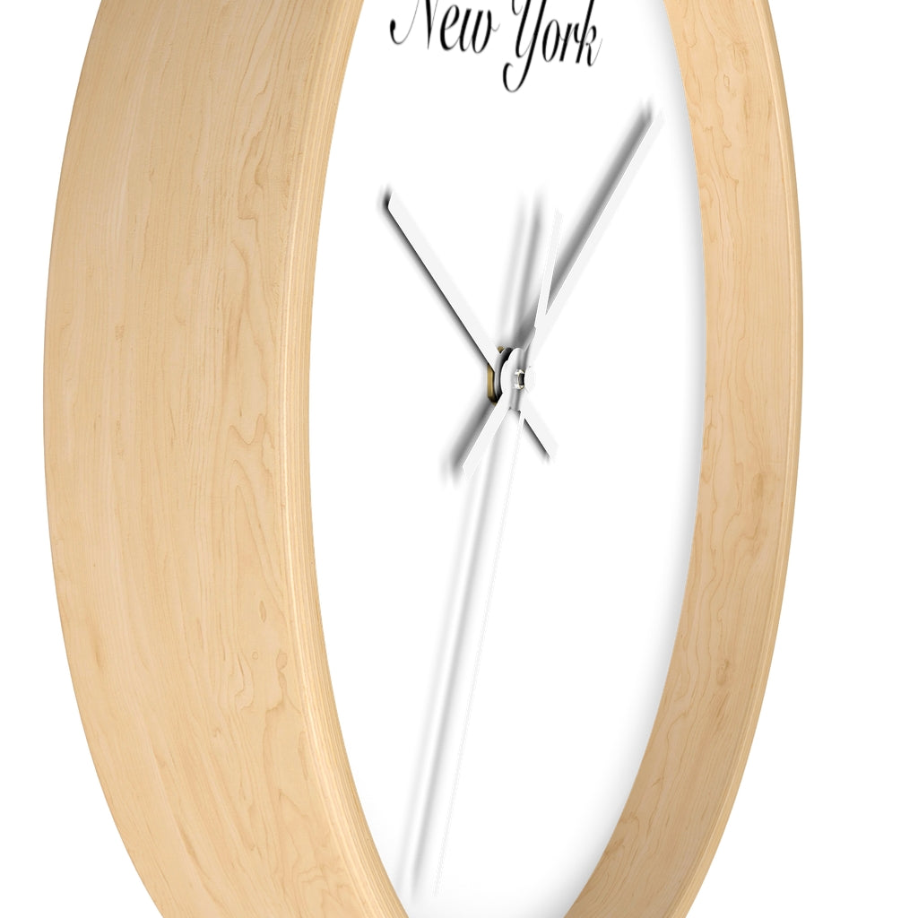 New York City Name Wall clock