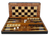 Burlwood Decoupage Backgammon