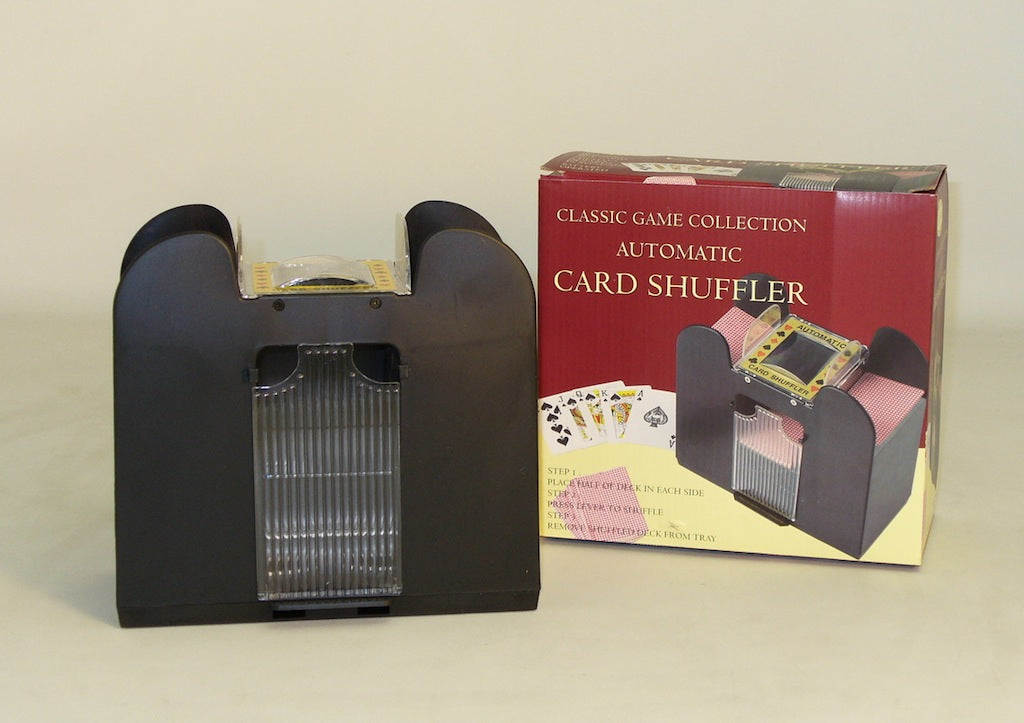 6-Deck Battery Card Shuffler