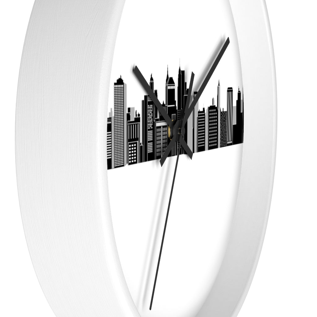 New York sky line Wall clock