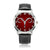 Zodiac Aries design genuine Leather 32mm / 38mm automatic water resistant Quartz wrist watch