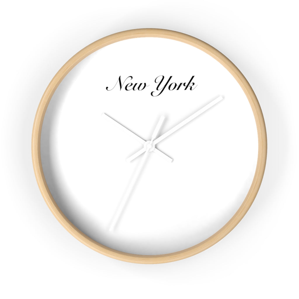 New York City Name Wall clock