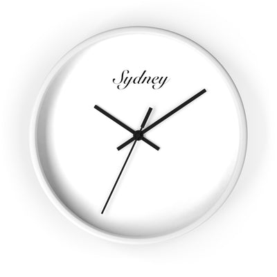 Sydney City Name Wall clock