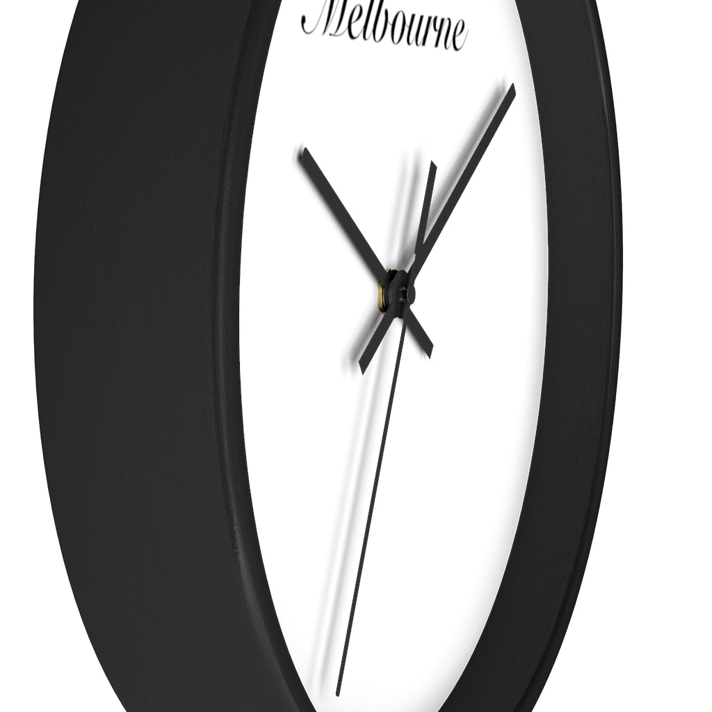 Melbourne City Name Wall clock