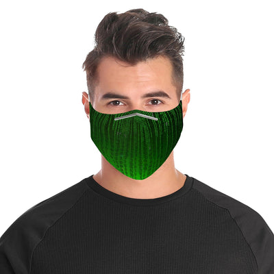 Matrix Cloth Face Mask For Adults