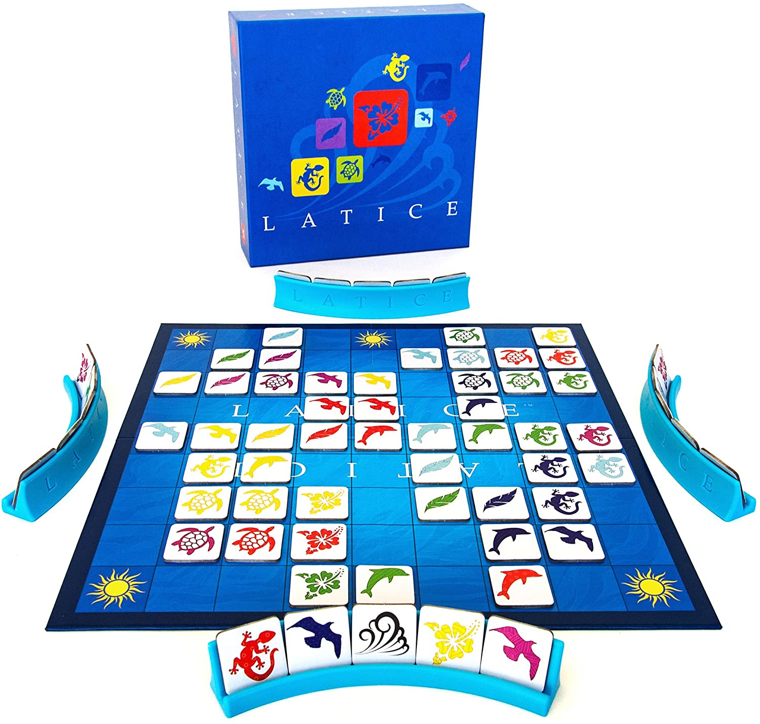 Latice Strategy Board Game - the Popular New Family Board Game for Kids and Adults, Challenging Fun for Everyone