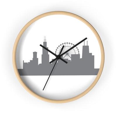 Chicago City Skyline Wall clock
