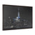 New York Skyline - Horizontal Framed Premium Gallery Wrap Canvas
