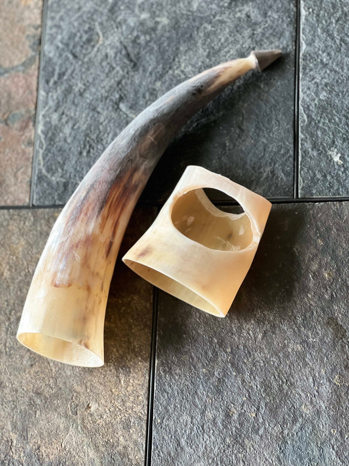 African Horn Traditional Beer Cup