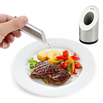 Stainless Steel Salt and Pepper Shakers set