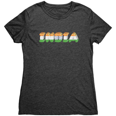 India - Womens Triblend T-Shirt