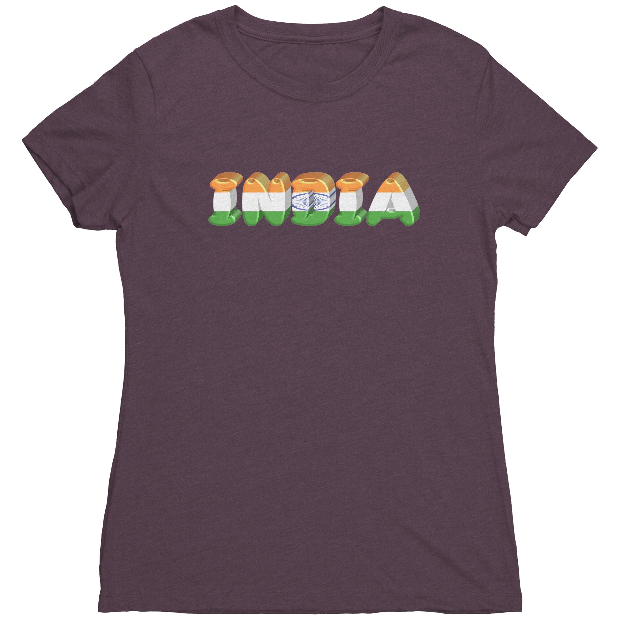India - Womens Triblend T-Shirt