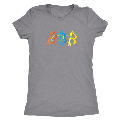 Bitcoin blockchain - Triblend T-Shirt