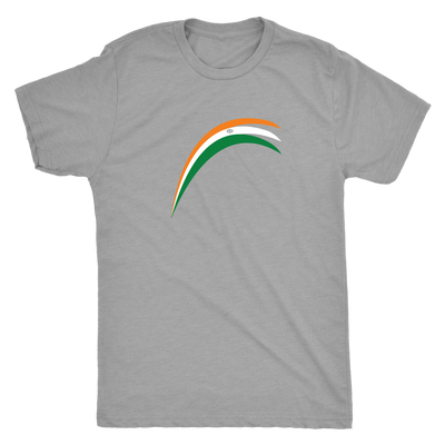 Modern Indian flag strokes - Triblend T-Shirt