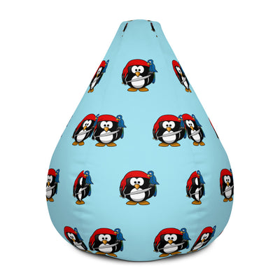 Pirate Tux with bandana and Parrot - Bean Bag Chair w/ filling