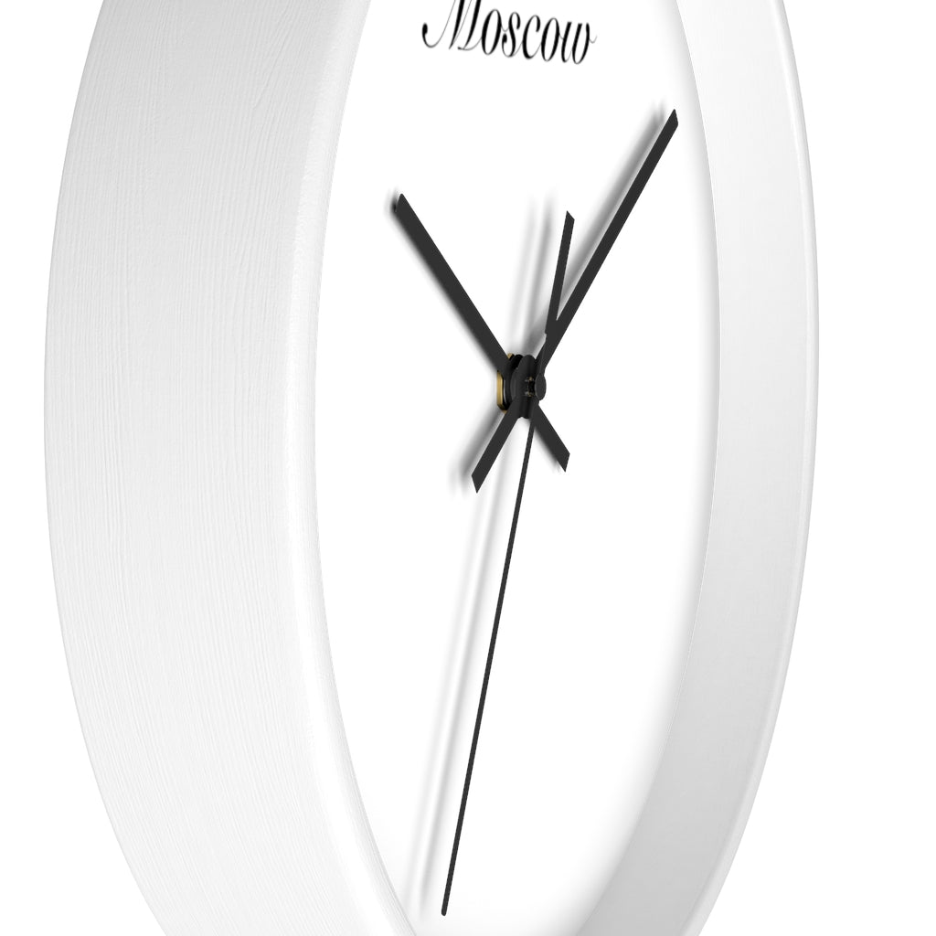 Moscow City Name Wall clock