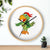 Pirate Parrot with bandana - Wall clock