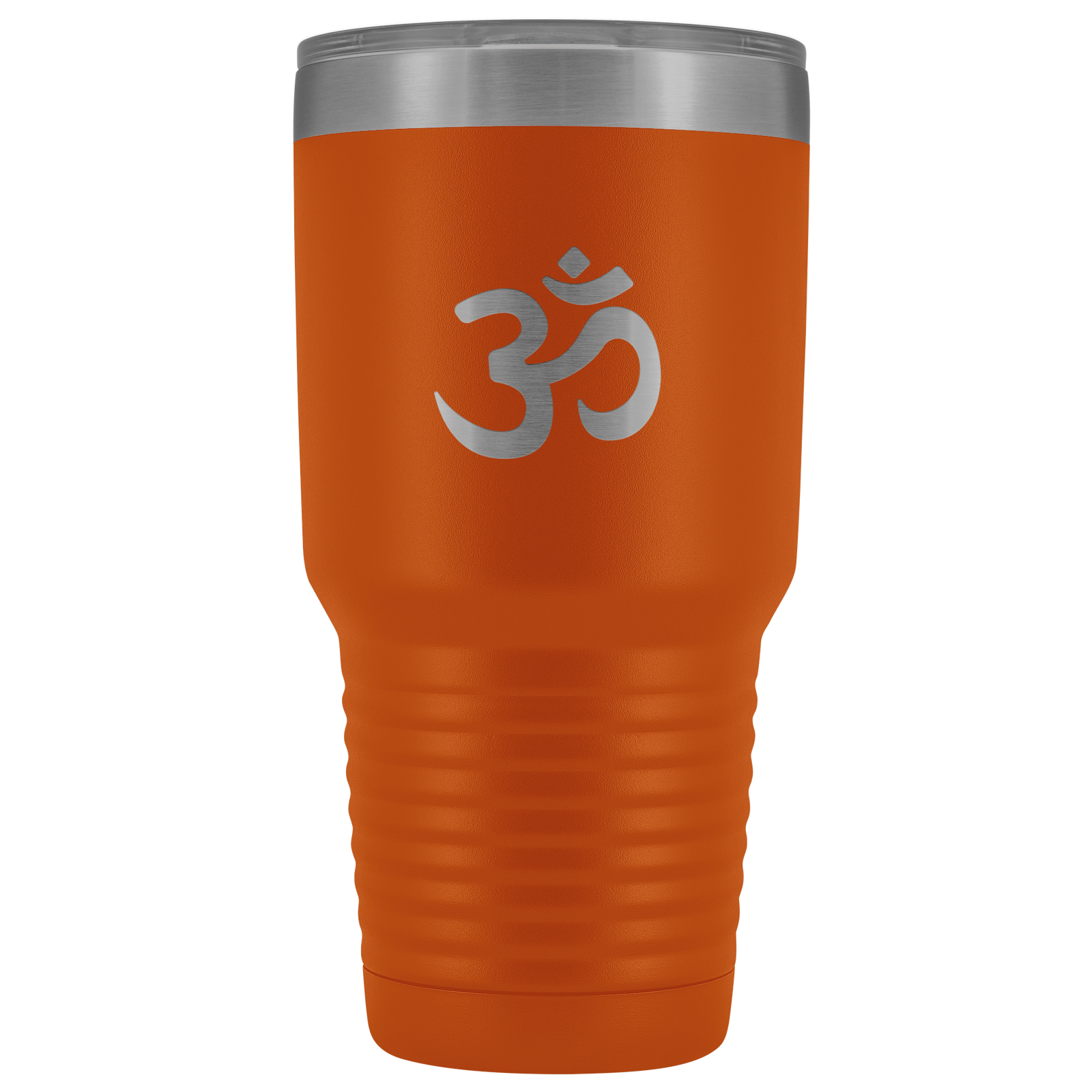 Laser etched Hindi / Sanskrit Om Symbol 30 Ounce stainless steel Vacuum insulated Tumbler