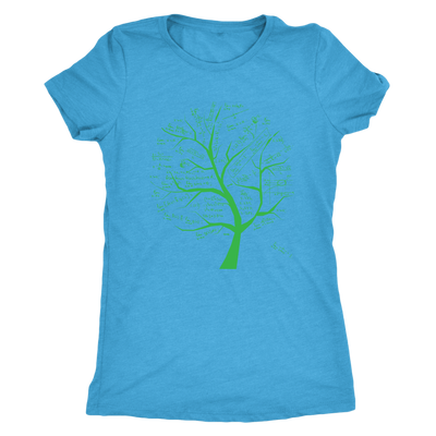 Math formulae tree - Triblend T-Shirt
