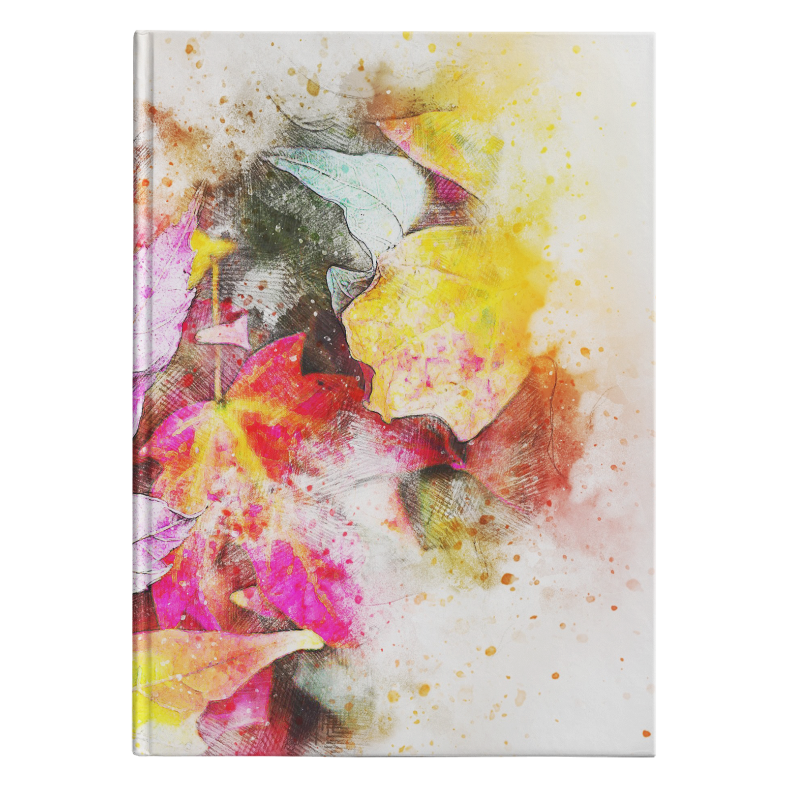 Color of the leaves Hardcover Journal