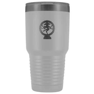 The dance of Shiva stainless steel vacuum insulated hot and cold beverage container