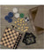 5 in 1 Backgammon, checkers, chess, dice, cards, and poker chips