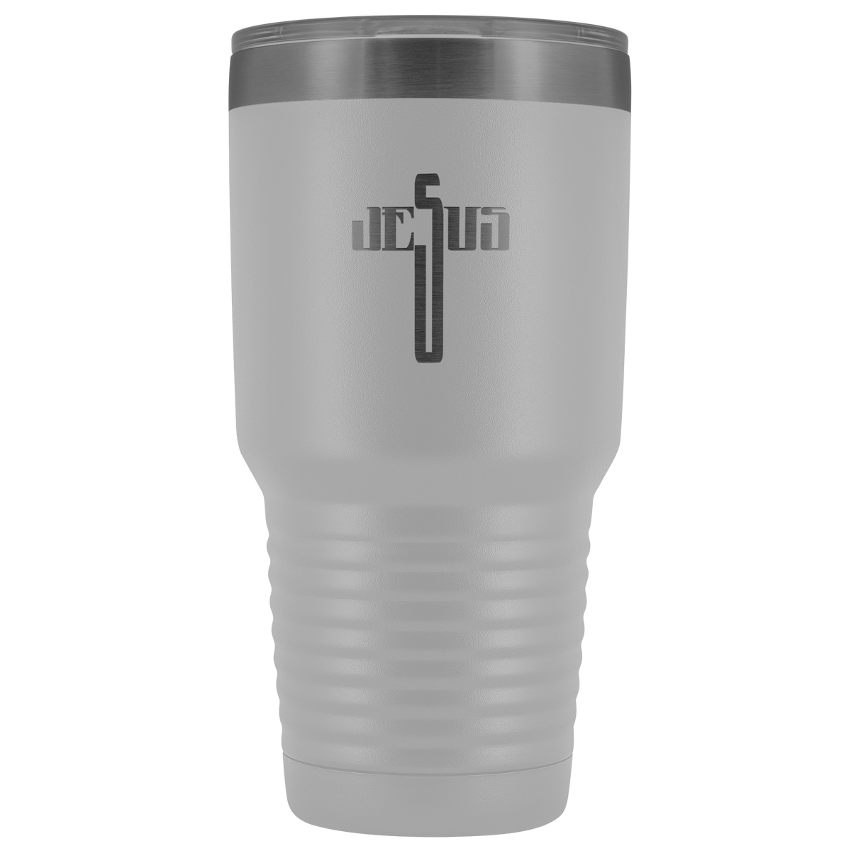 Jesus cross stainless steel vacuum insulated hot and cold beverage container