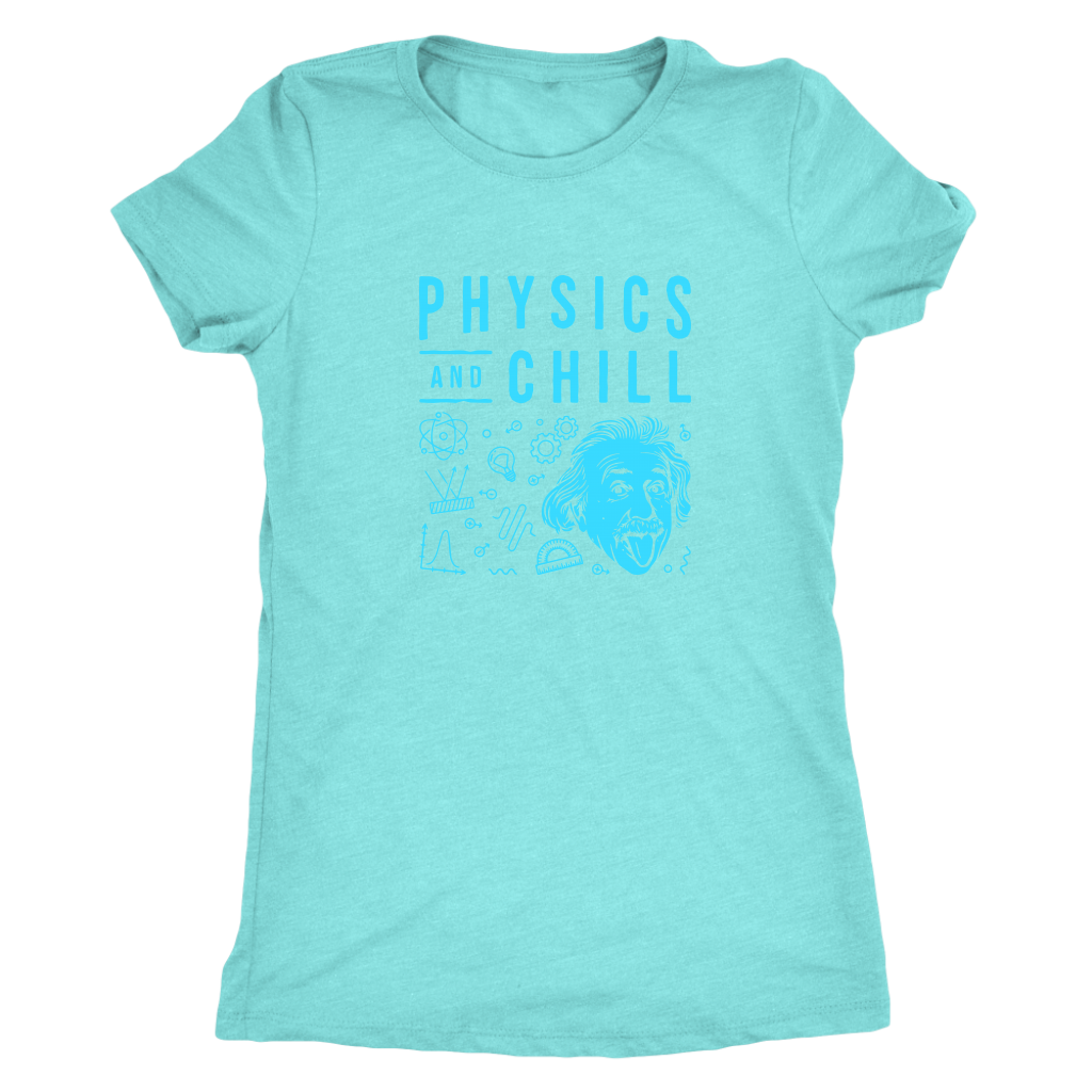 Physics and Chill - Triblend T-Shirt