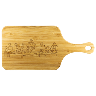 Dinner speech - Wood Cutting Board With Handle