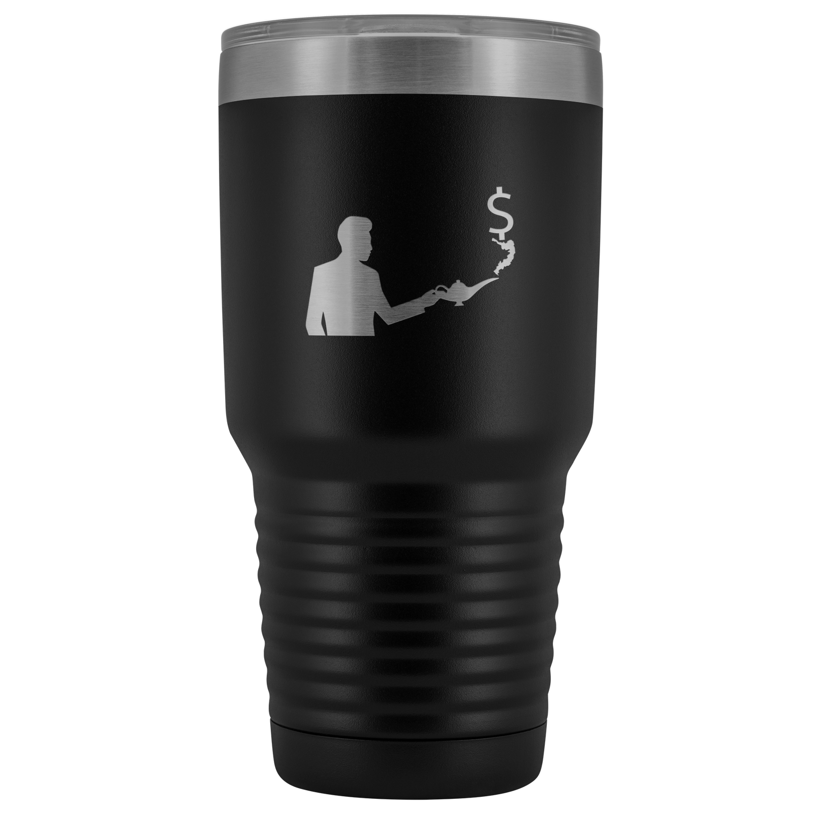 Genie dollar magic lamp stainless steel vacuum insulated hot and cold beverage container