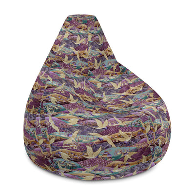 Landscape and Birds Bean Bag Chair w/ filling