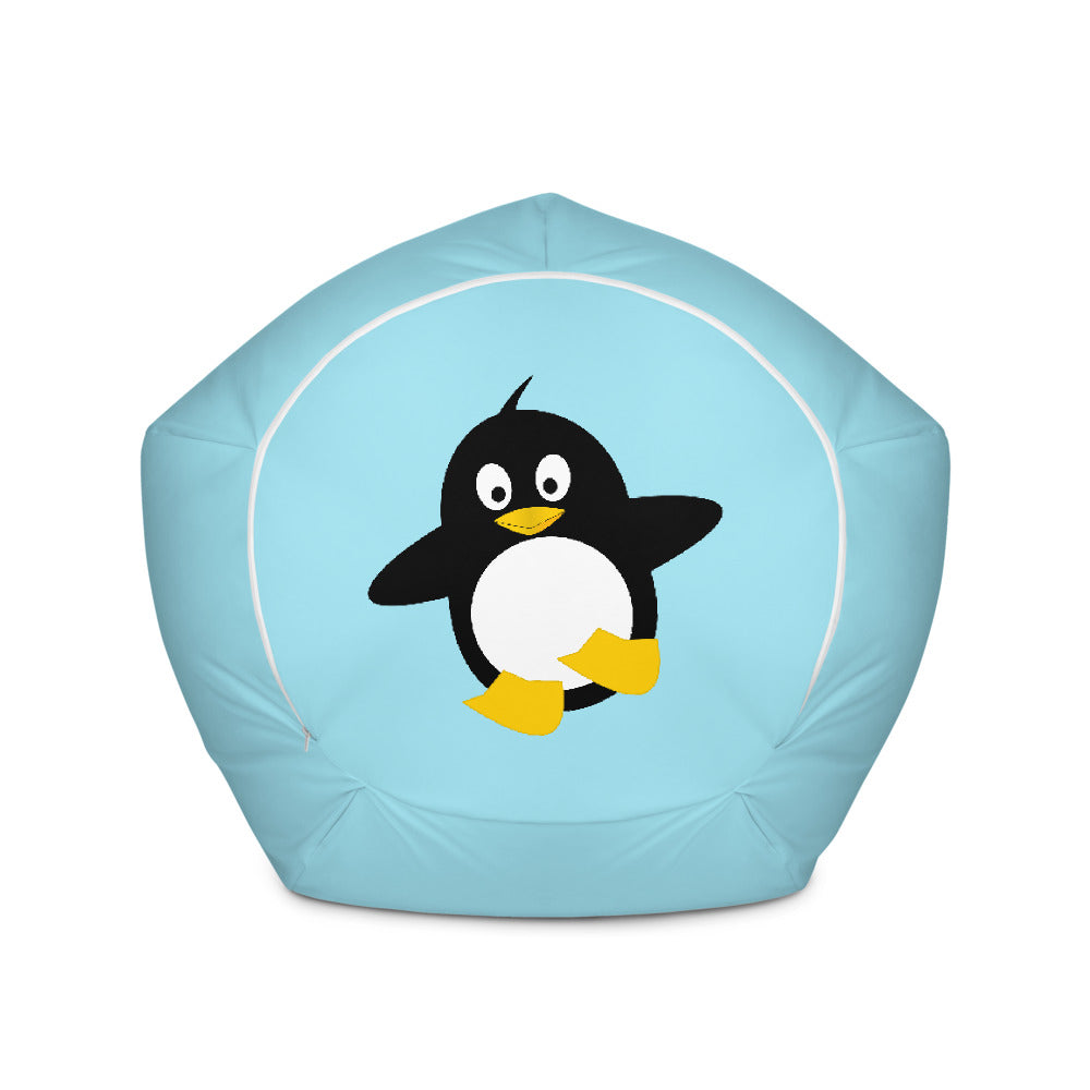 The cutest penguin in the world Bean Bag Chair w/ filling