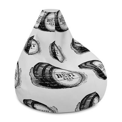 Simply the best Whiskey barrel Bean Bag Chair w/ filling