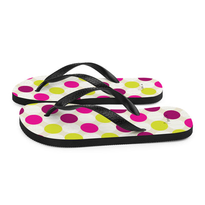 Polka Dots Flip-Flops