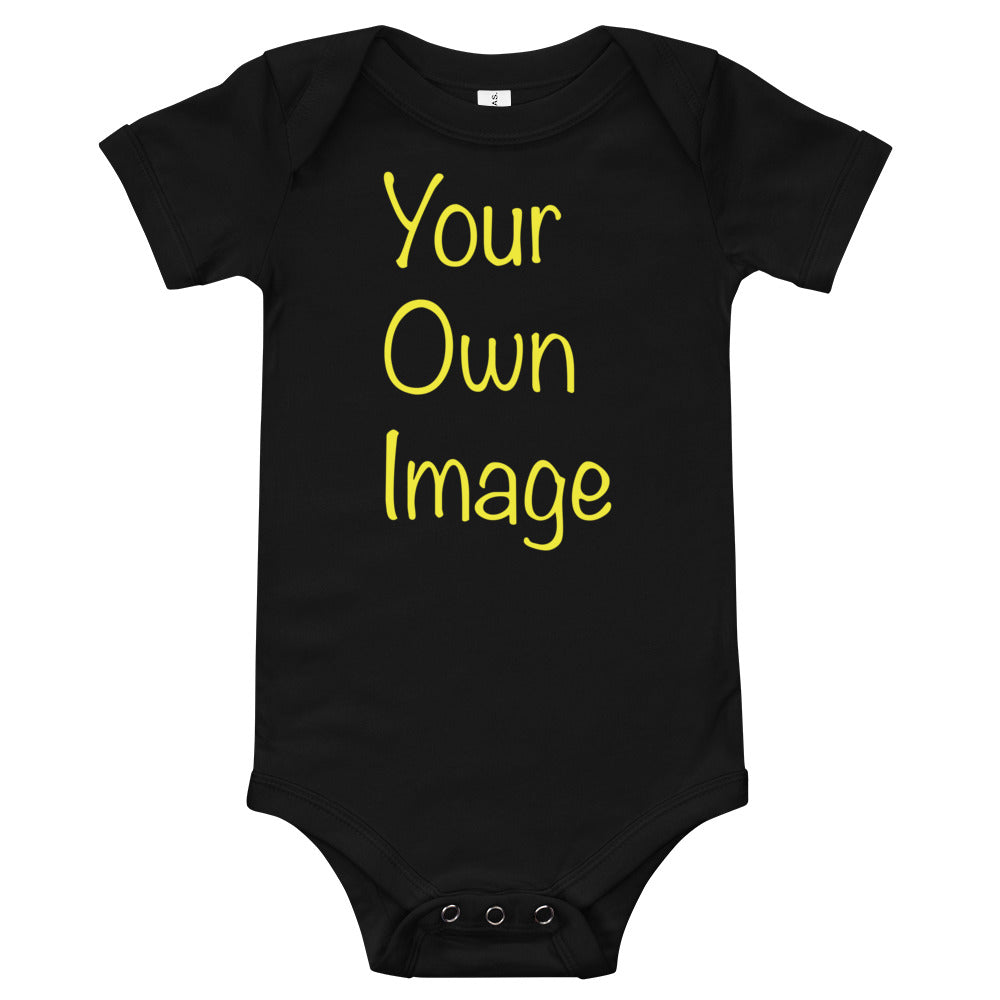 Custom Personalized Baby Short Sleeve One Piece