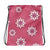 Pink Kaleidoscope Drawstring bag