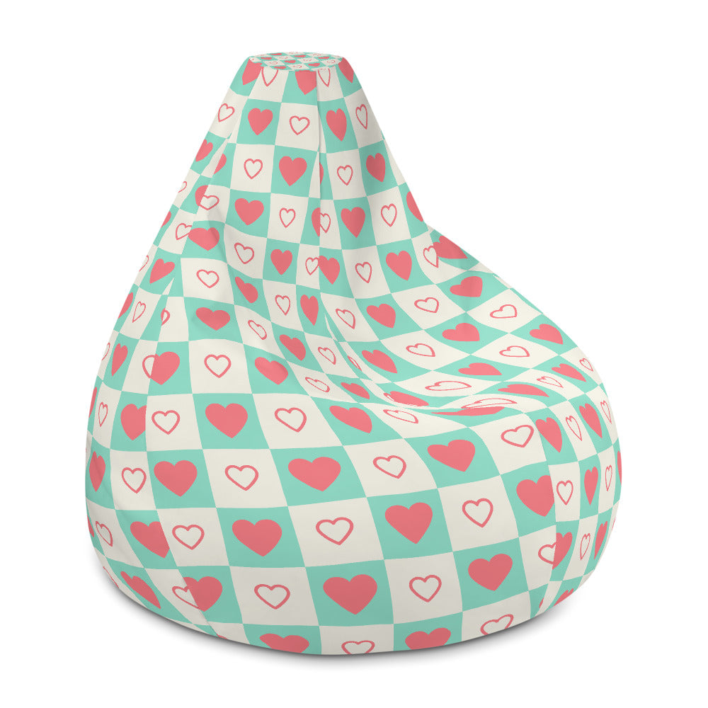 All Hearts Bean Bag Chair w/ filling