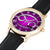 Zodiac Cancer design genuine Leather 32mm / 38mm automatic water resistant Quartz wrist watch