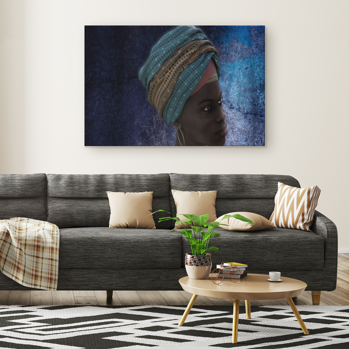 The intensity -  Rectangle Gallery Canvas Art
