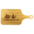 Three Kings - Wood Cutting Board With Handle