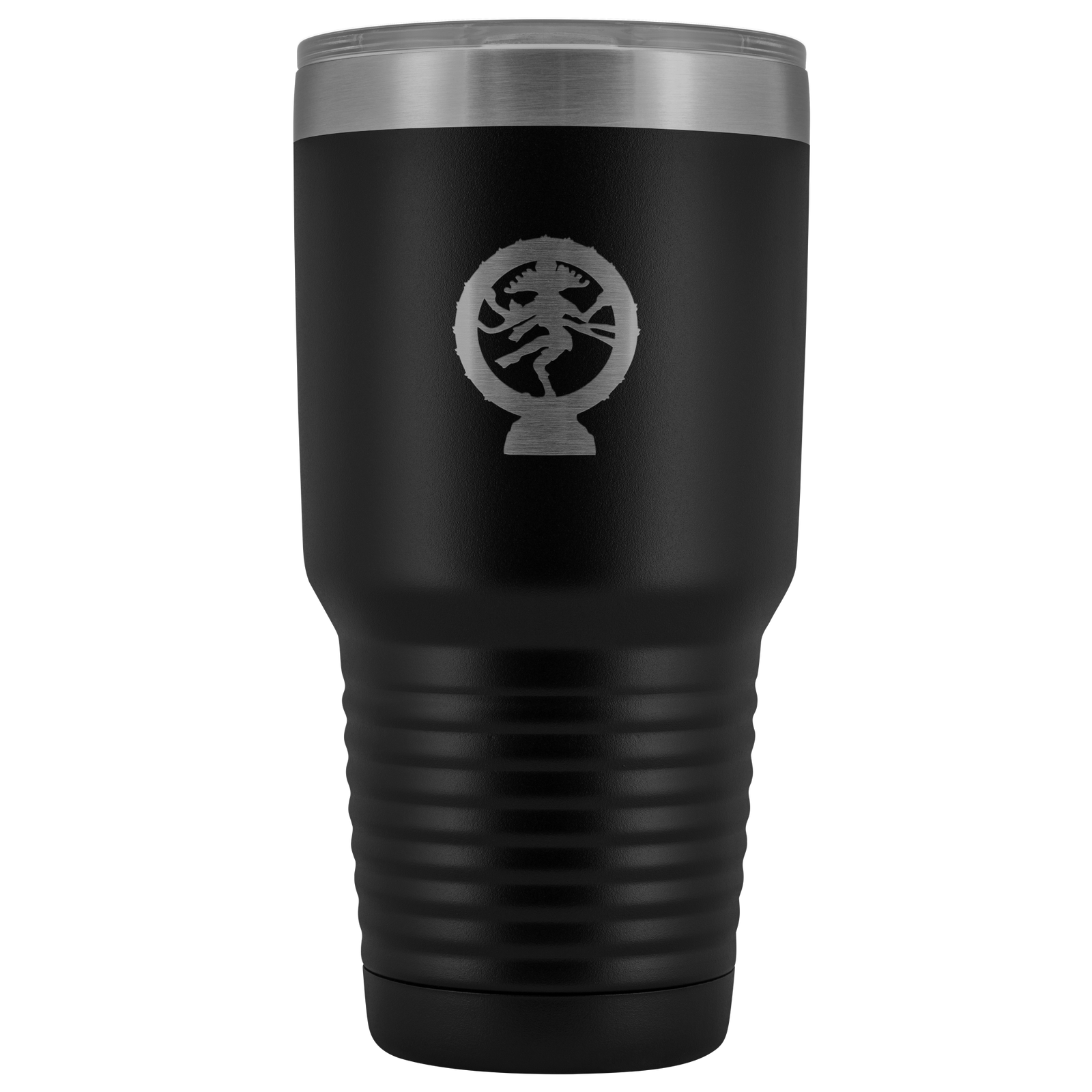 The dance of Shiva stainless steel vacuum insulated hot and cold beverage container