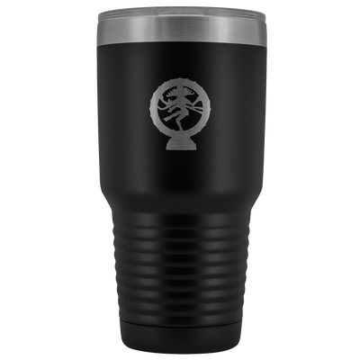 The dance of Shiva stainless steel vacuum insulated hot and cold beverage container