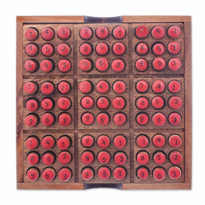 "Sudoku" - Hand Made Wood Sudoku Puzzle Game