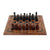 Ananse Hardwood and Leather Chess Set