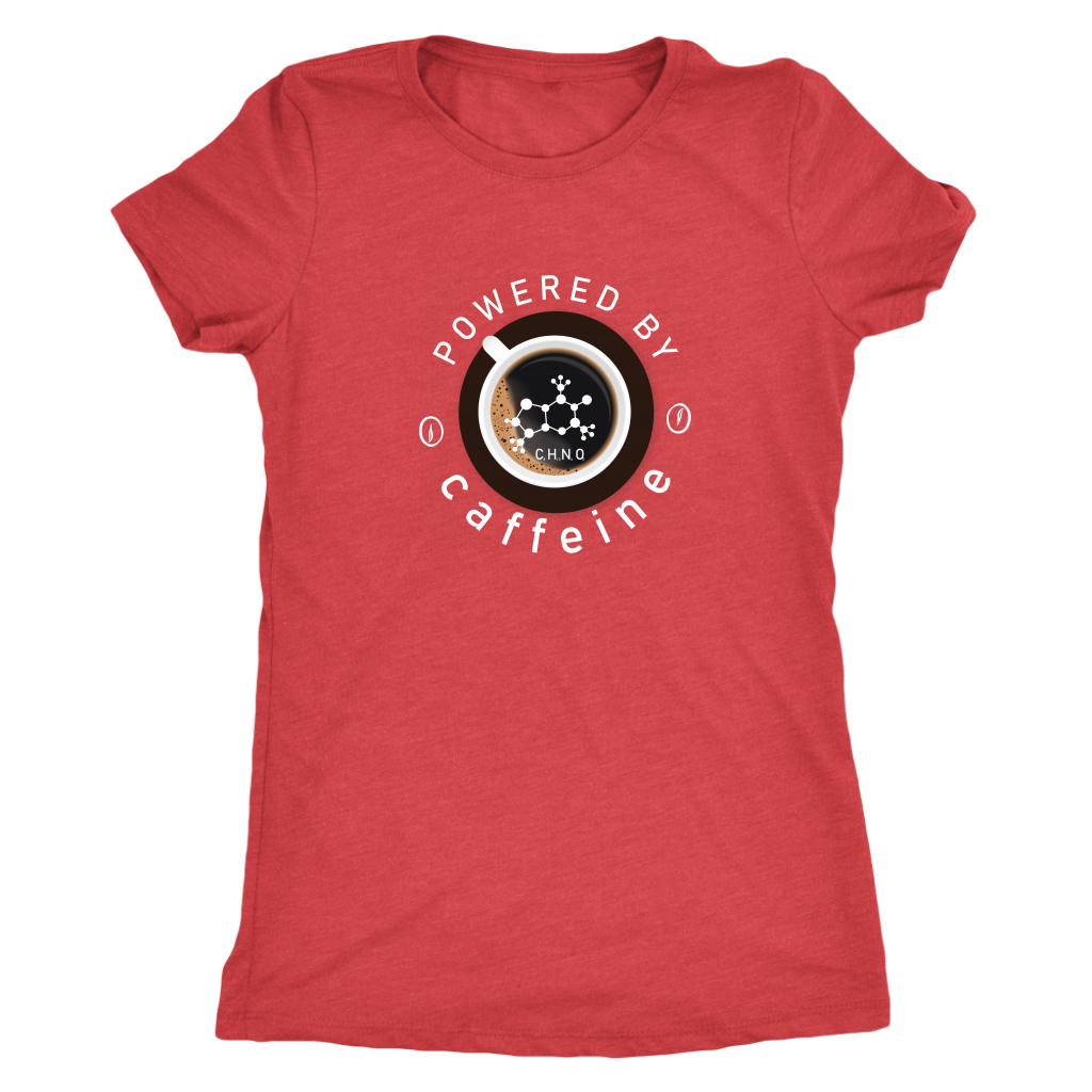 Powered by Caffeine - Triblend T-Shirt