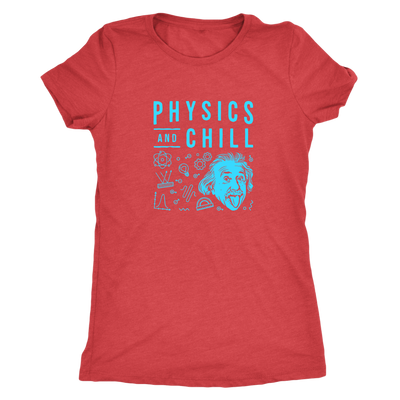 Physics and Chill - Triblend T-Shirt