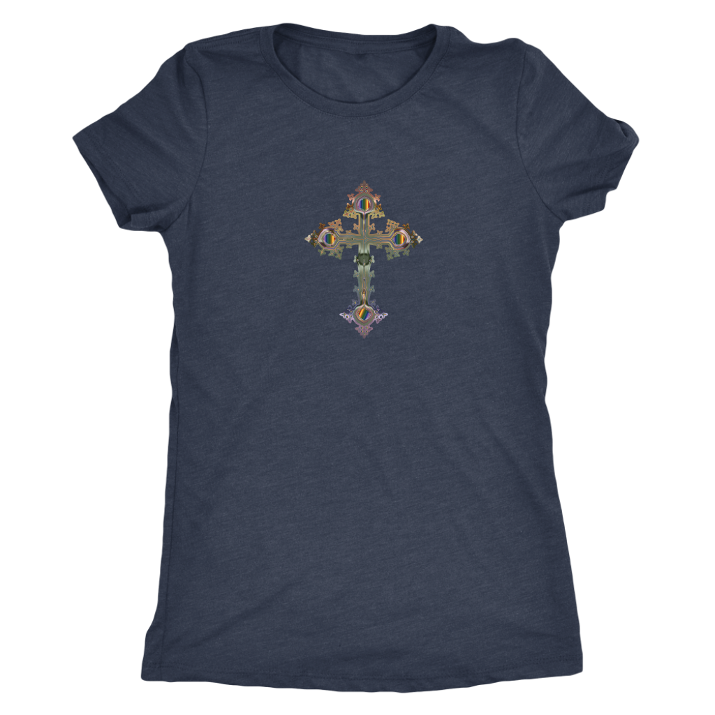 Chromatic Cross  - Triblend T-Shirt