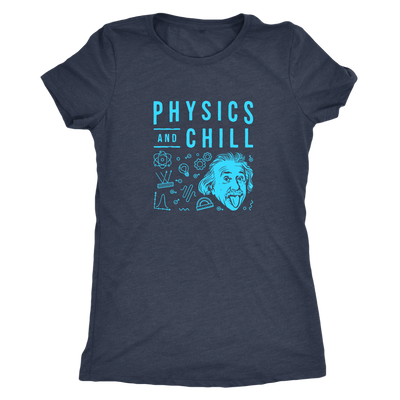 Physics and Chill - Triblend T-Shirt