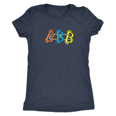 Bitcoin blockchain - Triblend T-Shirt