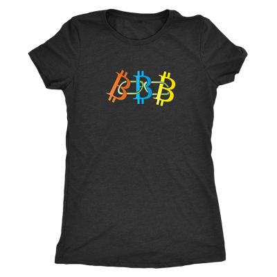 Bitcoin blockchain - Triblend T-Shirt